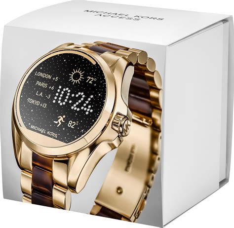 michael kors access bradshaw smartwatch 44.5 mm stainless steel gold|Michael Kors Access Crystal Bradshaw Gold.